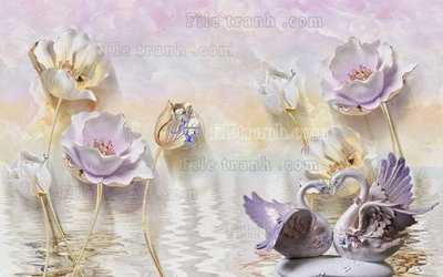 Tải file File in tranh tường hiện đại FT24291 (gốc) làm tranh treo tường