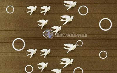 File in trần File in tranh tường hiện đại FT24341 (file gốc) phong thủy