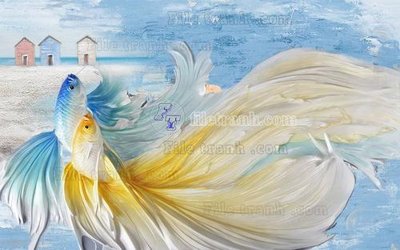 File tranh File in tranh tường hiện đại FT24357 (gốc) in trên kính