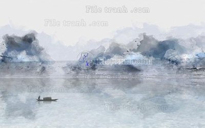 File in ấn File in tranh tường hiện đại FT24395 (bản gốc) chất lượng cao