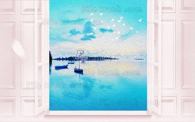 File tranh File in tranh tường hiện đại FT24457 (bản gốc) treo tường