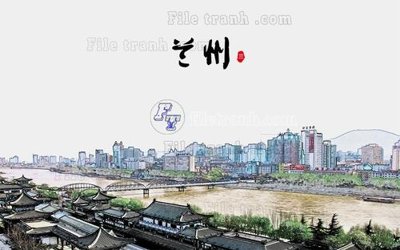 File gốc in ấn File in tranh tường hiện đại FT24461 chuẩn màu CMYK