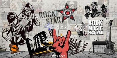 Ảnh gốc File psd tường quán cà phê FT2453 (độ nét cao) in tráng gương