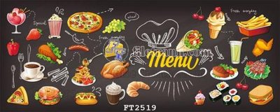 File gốc File psd tường quán cà phê FT2519 (PNG) không nền chất lượng