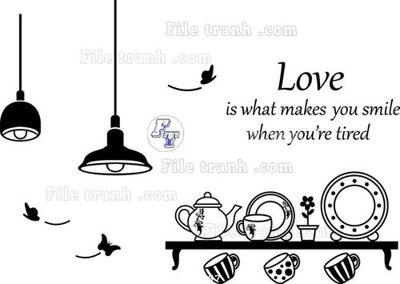 File gốc File psd tường quán cà phê FT2567 (in mica) trang trí