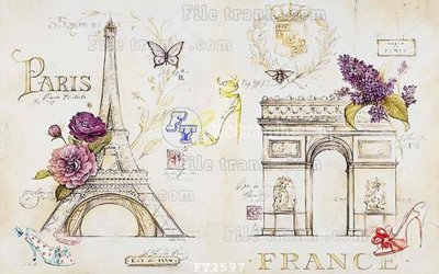 Tải file tranh gốc File psd tường quán cà phê FT2597 chất lượng cao