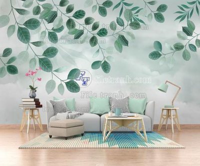 Download file tranh PSD File psd tường quán cà phê FT2660 để chỉnh sửa