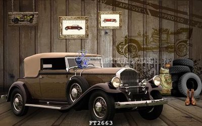 File gốc File psd tường quán cà phê FT2663 (vector) cho in ấn