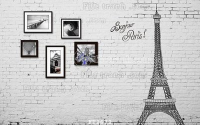 File gốc File psd tường quán cà phê FT2672 (chuẩn màu) cho in offset