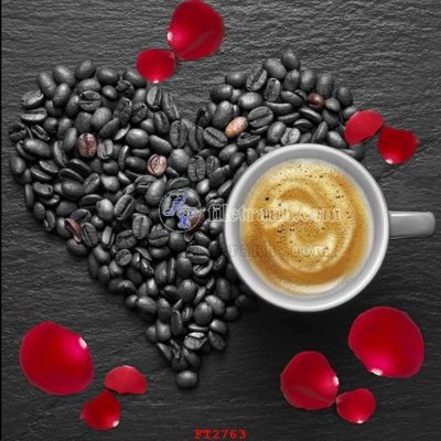 File in mica File psd tường quán cà phê FT2763 (bản gốc) làm vách ngăn