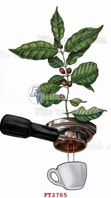 Tải file File psd tường quán cà phê FT2765 (gốc) chủ đề tôn giáo