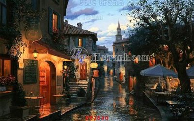 Tải file File psd tường quán cà phê FT2830 (gốc) làm tranh trang trí