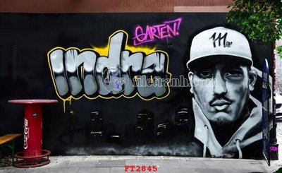 File in trần File psd tường quán cà phê FT2845 (bản gốc) 5D