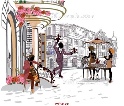 Download file File psd tường quán cà phê FT3028 (gốc) in mica bàn thờ