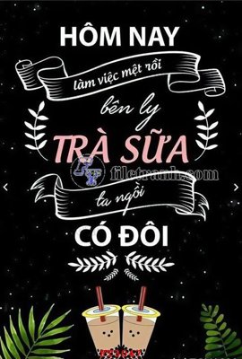 File ảnh File psd tường quán cà phê FT3047 (gốc) in poster