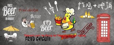 File tranh gốc File tranh dán tường cà phê nhà hàng FT3123 (bản đẹp) độc quyền