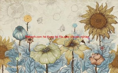 File ảnh File tranh dán tường cà phê nhà hàng FT3194 (gốc) in quảng cáo ngoài trời