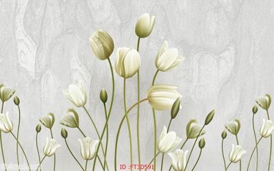 File tranh in trần Tường nền 3D hiện đại FT3D591 (ảnh gốc siêu nét)