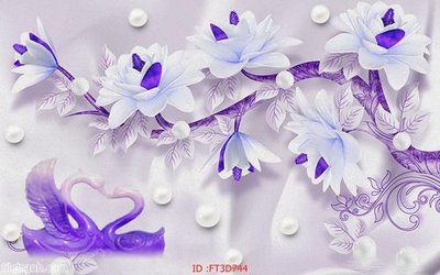 Download file tranh PSD Tường nền 3D hiện đại FT3D744 để chỉnh sửa