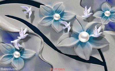 File tranh Tường nền 3D hiện đại FT3D815 (ảnh gốc) không bị mờ