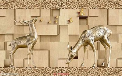 File tranh Tường nền 3D hiện đại FT3D819 (ảnh gốc) sắc nét hoàn hảo