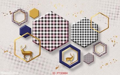 File gốc Tường nền 3D hiện đại FT3D884 (in lụa) tranh thuận buồm