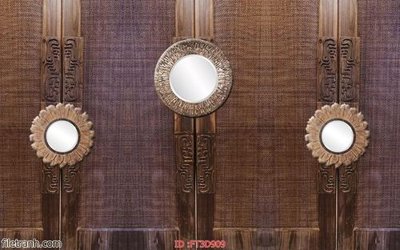 Tải về hình ảnh gốc Tường nền 3D hiện đại FT3D909 sắc nét