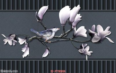 Tải file Tường nền 3D hiện đại FT3D926 (gốc) in trên mọi chất liệu