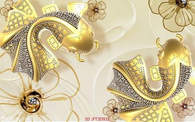 Tải file Tường nền 3D hiện đại FT3D932 (gốc) chủ đề tôn giáo