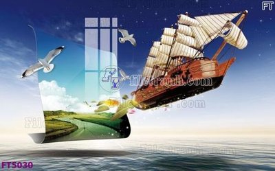 Cung cấp file tranh gốc Filetranh tường nền nhà hàng KTV FT5030 độc quyền