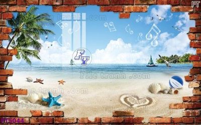 File in mica Filetranh tường nền nhà hàng KTV FT5044 (bản gốc) sắc sảo