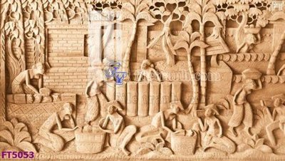 File gốc Filetranh tường nền nhà hàng KTV FT5053 (in ấn) không giới hạn