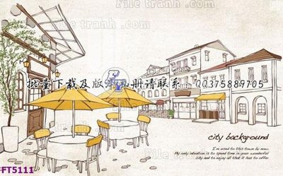 File tranh Filetranh tường nền nhà hàng KTV FT5111 (bản gốc) in lụa 3D