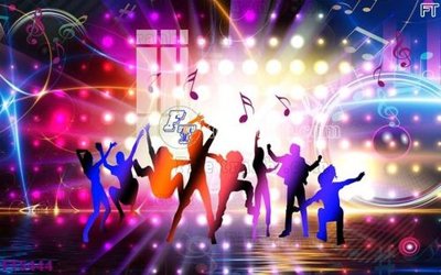 File in trần Filetranh tường nền nhà hàng KTV FT5444 (bản gốc) trời sao