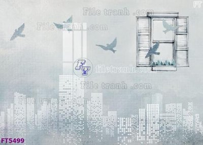 File gốc Filetranh tường nền nhà hàng KTV FT5499 (phong cách) cổ điển