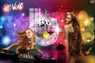 File in mica Filetranh tường nền nhà hàng KTV FT5543 (bản gốc) siêu trong