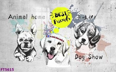 Tải file Filetranh tường nền nhà hàng KTV FT5615 (gốc) làm tranh treo tường