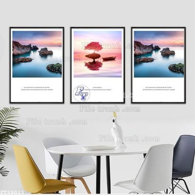 File PSD File tranh treo tường pha lê gương FT99023 (bản gốc) cho nhà in