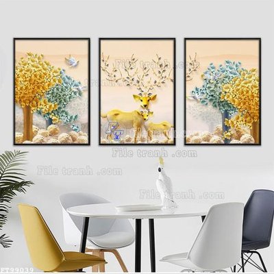 Hình ảnh gốc File tranh treo tường pha lê gương FT99039 (để in khổ lớn)