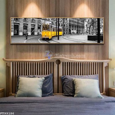 File in lụa File tranh treo tường pha lê gương FT99186 (tân cổ điển) File tranh treo tường pha lê gương FT99186