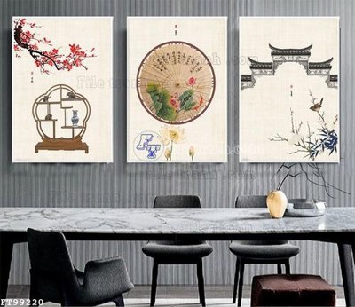 File tranh File tranh treo tường pha lê gương FT99220 (ảnh gốc) in trần xuyên sáng