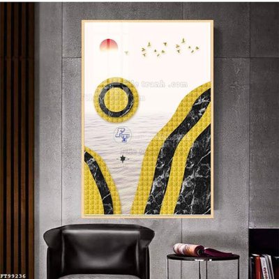 File tranh File tranh treo tường pha lê gương FT99236 (ảnh gốc) chi tiết rõ ràng