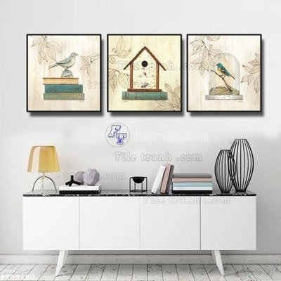 Ảnh mô tả file gốc in mica File tranh treo tường pha lê gương FT99290