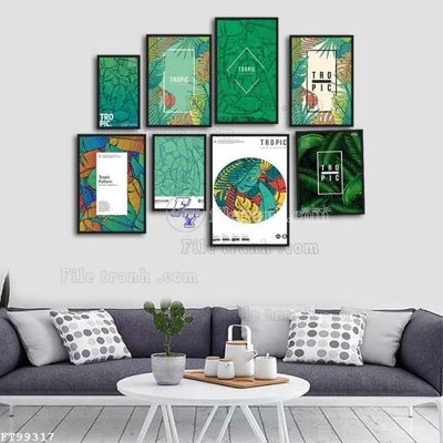 File in ấn chuyên nghiệp File tranh treo tường pha lê gương FT99317 (file gốc)