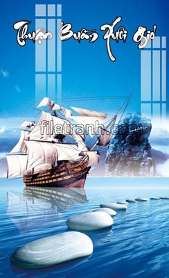 Tải file File tranh thuận buồm xuôi gió FTB11 (PSD) cho in ấn quảng cáo