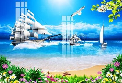 Tải xuống file tranh gốc File tranh thuận buồm xuôi gió FTB150 (PSD/TIFF)