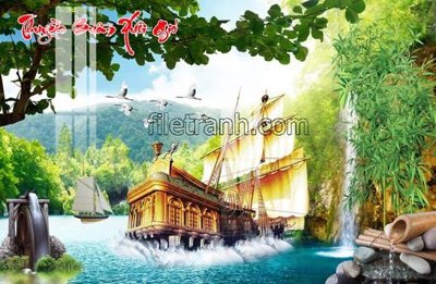 Tải file gốc File tranh thuận buồm xuôi gió FTB181 (in tráng gương) 3DFile gốc File tranh thuận buồm xuôi gió FTB181 (sẵn sàng in) chất lượng cao