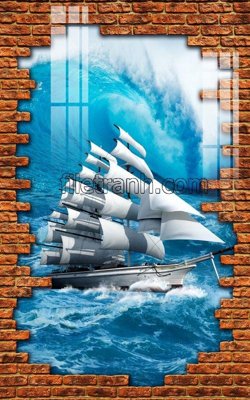 File ảnh gốc File tranh thuận buồm xuôi gió FTB230 (chuyên in mica)