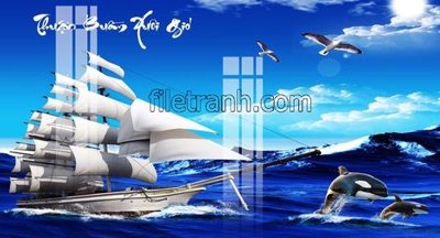 Download file File tranh thuận buồm xuôi gió FTB36 (chất lượng in ấn)