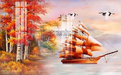 Tải file gốc File tranh thuận buồm xuôi gió FTB64 (in khổ lớn) quảng cáo